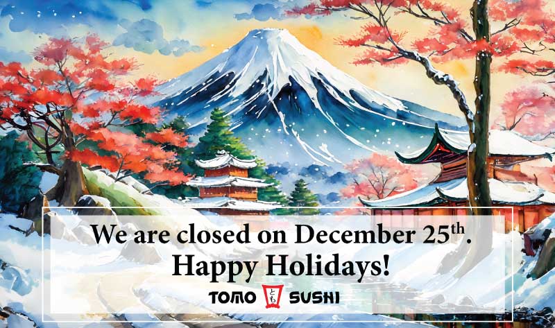 We are closed on Dec 25. Happy Holidays.